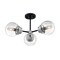 Nuvo Fixture, Semi Flush, 3-Light, Incandescent, 60W, 120V, B10, Candelabra, Bulb Watts: 60 60/7133 - alternate 2